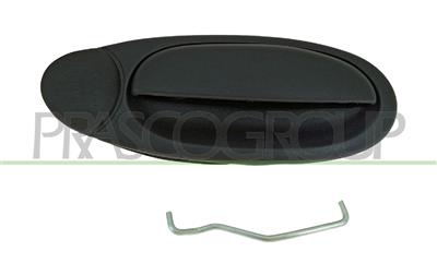 FRONT DOOR HANDLE RIGHT-OUTER-BLACK