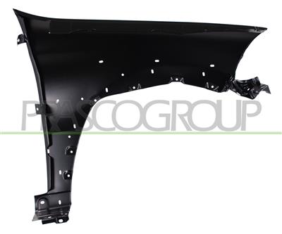 FRONT FENDER LEFT-WITH WING EXTENSION HOLES