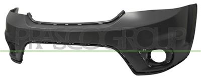 FRONT BUMPER-UPPER-PRIMED-WITH TOW HOOK COVER
