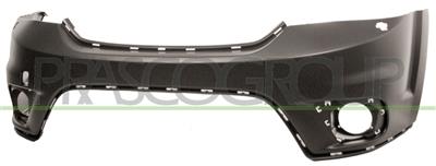 FRONT BUMPER-UPPER-PRIMED-WITH HEADLAMP WASHER HOLES