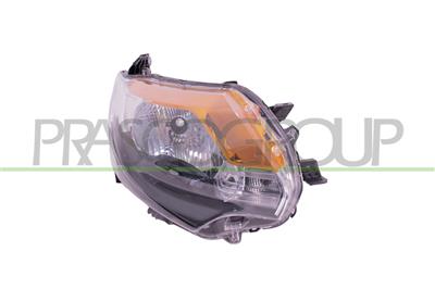 SCHEINWERFER RECHTS H4-MIT LWR-SCHWARZ-MIT MOTOR