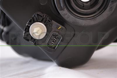 SCHEINWERFER RECHTS H4-MIT LWR-SCHWARZ-MIT MOTOR