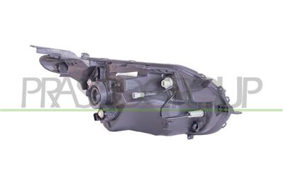 HEADLAMP LEFT H4 ELECTRIC-BLACK-WITH MOTOR