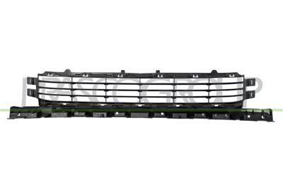 FRONT BUMPER GRILLE-CENTRE-BLACK