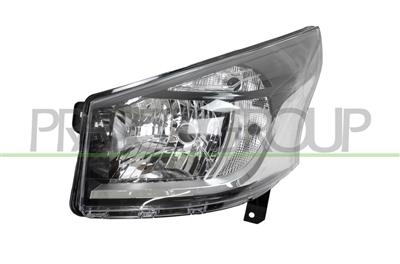 HEADLAMP LEFT H4 ELECTRIC-WITH MOTOR-WITH DAY RUNNING LIGHT W21/5W