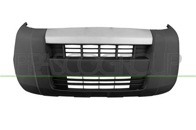 PARAURTI ANTERIORE-NERO-CON FASCIA ARGENTO MOD. CARGO/VAN