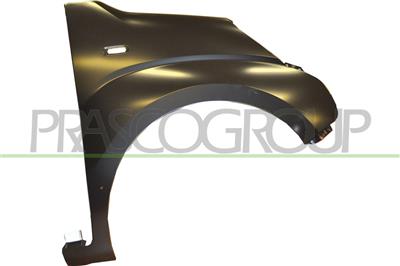 FRONT FENDER RIGHT-WITH SIDE REPEATER AND MOLDING HOLES