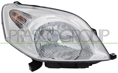 HEADLAMP RIGHT H4 ELECTRIC-WITH MOTOR