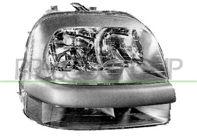 HEADLAMP LEFTMOD. H1+H1+H7 ELECTRIC-WITHOUT MOTOR-WITH FOG LAMP