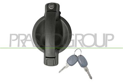 REAR DOOR HANDLE RIGHT-OUTER-BLACK-WITH KEY HOLE/WITH SET OF KEYS
