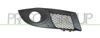 BUMPER GRILLE RIGHT-BLACK-WITH FOG LAMP HOLE