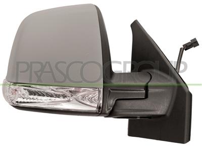 DOOR MIRROR RIGHT-CABLE-PRIMED-WITH LAMP MOD. COMBI/PANORAMA