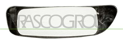 MIRROR GLASS BASE LEFT-LOWER-CONVEX-CHROME
