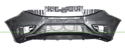 FRONT BUMPER-COMPLETE-BLACK-TEXTURED FINISH