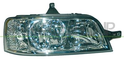 HEADLAMP RIGHT H1+H7 ELECTRIC-WITHOUT MOTOR