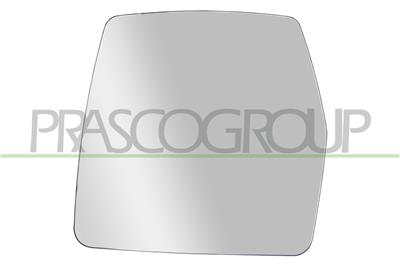 MIRROR GLASS BASE LEFT-HEATED-CONVEX