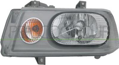 HEADLAMP RIGHT H4 ELECTRIC-WITHOUT MOTOR