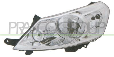 HEADLAMP RIGHT H4 ELECTRIC-WITH MOTOR