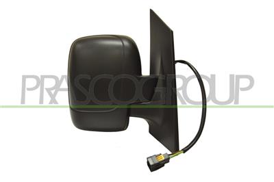 ESPEJO DERECHO ELECTRICO-NEGRO-TERMICO-ABATIBLE-CON SONDA-CRISTAL DOBLE-CONVEXO/CROMADO