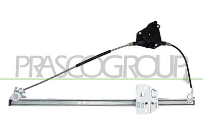 FRONT WINDOW REGULATOR MECHANISM LEFT MOD. 3 DOOR