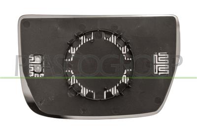 MIRROR GLASS BASE LEFT-LOWER-HEATED-CONVEX
