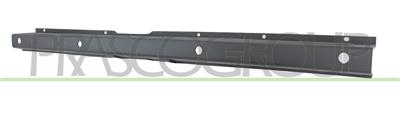 REAR BUMPER-CENTRE-LIGHT GRAY-TEXTURED FINISH-WITH PDC HOLES