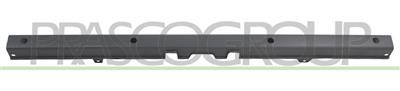 REAR BUMPER-CENTRE-LIGHT GRAY-TEXTURED FINISH-WITH PDC HOLES