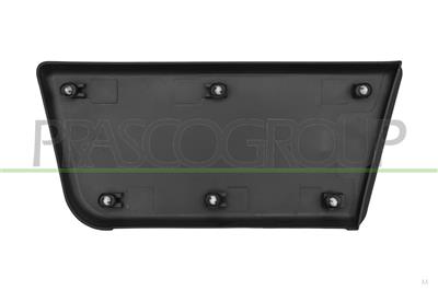 MODANATURA PORTA ANTERIORE DESTRA-NERA-GOFFRATA-CON CLIPS