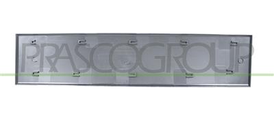REAR DOOR MOLDING LEFT-WITH CLIPS-DARK GRAY-TEXTURED FINISH