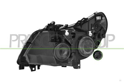 OPTICA DERECHA H1+H7-ELECTRICA-CON MOTOR-7 PINES-MONTAJE A.L. MOD. 01/11 >