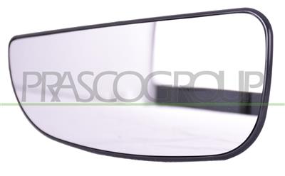 MIRROR GLASS BASE LEFT-LOWER-HEATED-CONVEX