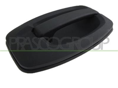 SLIDING DOOR HANDLE RIGHT-OUTER-BLACK-WITHOUT KEY HOLE