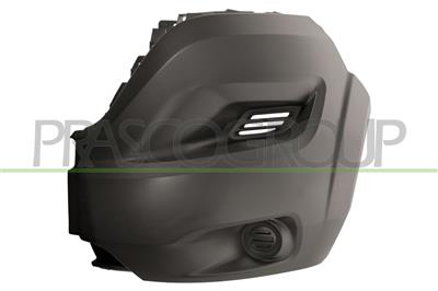 FRONT BUMPER END CUP LEFT-GRAY-SHORT NOSE VERSION