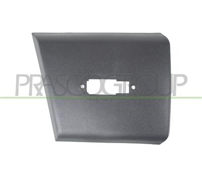 MOLDURA CON CLIPS-NEGRA GRANULADA-PUERTA DELANTERA DERECHA MOD. PASO LARGO