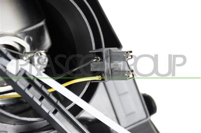 HEADLAMP RIGHT H7+H7 ELECTRIC-WITH MOTOR-WITH STATIC CORNERING LAMP-LED-CHROME