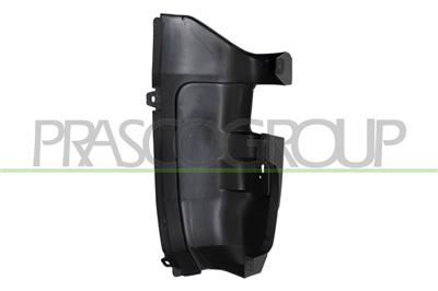 REAR BUMPER END CUP RIGHT-BLACK-TEXTURED FINISH