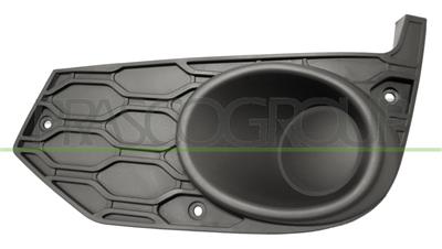 GRILLE DROITE DE PARE-CHOCS-NOIRE-SANS SIEGES ANTIBROUILLARD