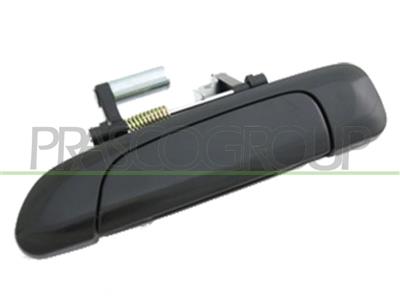 REAR DOOR HANDLE LEFT-OUTER-SMOOTH-BLACK