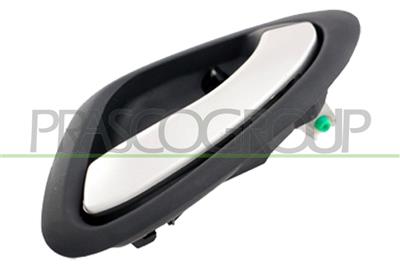 FRONT/REAR DOOR HANDLE RIGHT-INNER-WITH CHROME LEVER-BLACK HOUSING