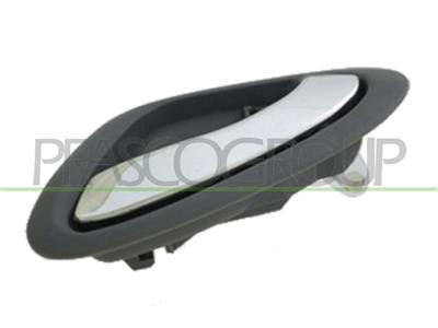 FRONT DOOR HANDLE RIGHT-INNER-WITH CHROME LEVER-GRAY HOUSING