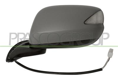RETROVISORE SINISTRO-ELETTRICO-CON PRIMER-CON FANALE