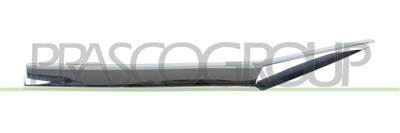 MOULURE CHROMEE GAUCHE DE GRILLE DE CALANDRE
