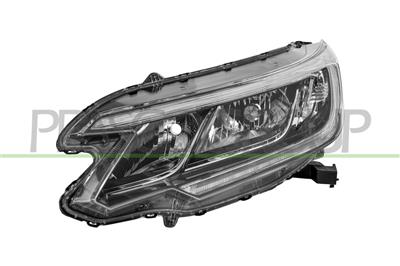PROIETTORE SINISTRO H11+HB3-ELETTRICO-CON MOTORE-CON LUCE DIURNA-LED