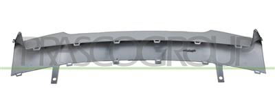 FRONT BUMPER MOLDING-CENTRE-LOWER SILVER PAINTED