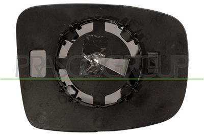 MIRROR GLASS BASE LEFT-CONVEX-CHROME