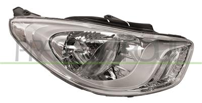 HEADLAMP RIGHT H4 ELECTRIC-WITH MOTOR-CHROME