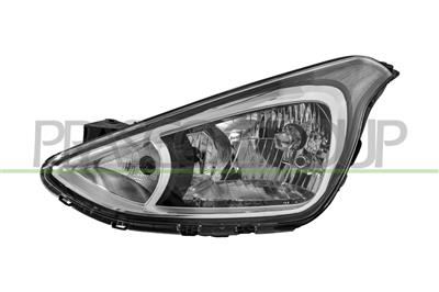 HEADLAMP LEFT H4+H7 ELECTRIC-WITH MOTOR