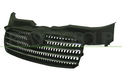 RADIATOR GRILLE-CHROME-BLACK