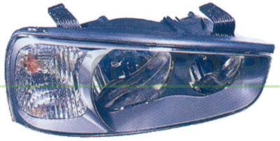 HEADLAMP RIGHT H1+H7 ELECTRIC-WITH MOTOR