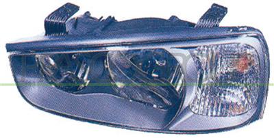 HEADLAMP LEFT H1+H7 ELECTRIC-WITH MOTOR